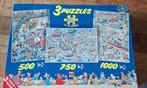 Jan Haasteren puzzels, Ophalen of Verzenden, 500 t/m 1500 stukjes, Gebruikt, Legpuzzel