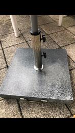 Parasol voet van graniet diameter 40/55 mm, Ophalen, Zo goed als nieuw, Minder dan 1 meter, Parasolvoet