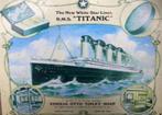 Metalen reclamebord Titanic en zeep (40x30), Verzamelen, Merken en Reclamevoorwerpen, Ophalen of Verzenden, Zo goed als nieuw
