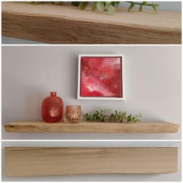 Zwevende wandplank - decoratief schap eiken 73,5 cm #102 beschikbaar voor biedingen