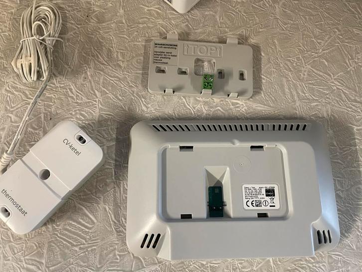 Toon Thermostaat - Slimme Thermostaat, Doe-het-zelf en Verbouw, Thermostaten, Zo goed als nieuw, Slimme thermostaat, Ophalen