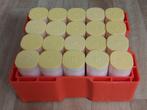 Tubes met 25 x zilveren Maple Leafs van 1 oz., Ophalen of Verzenden, Zilver