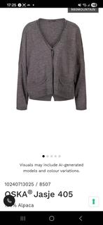 Alpaca vest Oska maat 4 grijs-bruin( mountain), Kleding | Dames, Blouses en Tunieken, Ophalen of Verzenden, Zo goed als nieuw