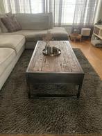 Salontafel industrieel, Huis en Inrichting, Ophalen, Gebruikt, 100 tot 150 cm, 50 tot 100 cm