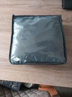 Schaduwdoek grijs vierkant 3bij3, Tuin en Terras, Schaduwdoeken, Ophalen, Zo goed als nieuw