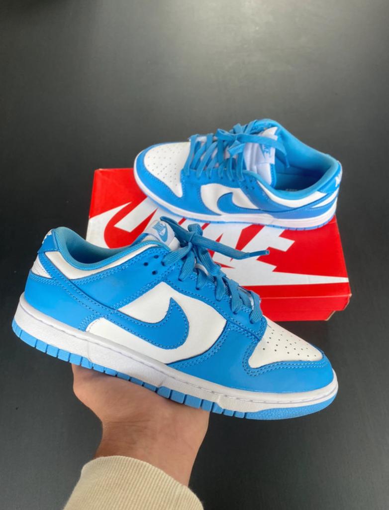 Nike dunk low UNC, Kleding | Heren, Schoenen, Ophalen of Verzenden, Zo goed als nieuw, Blauw