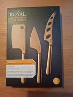 Royal van Kempen & Begeer Kaasmes Set - Nieuw in Doos, Ophalen of Verzenden, Nieuw, Rvs of Chroom, Los bestek