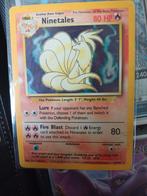 Ninetales Base Set - Zeldzame Pokémon kaart!, Ophalen of Verzenden, Gebruikt, Losse kaart