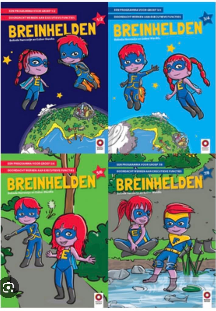 Breinhelden groep 1/2, 3/4, 5/6 en 7/8, Ophalen of Verzenden, Nieuw
