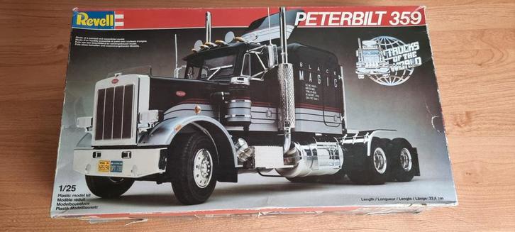 Revell Peterbilt 359 Compleet Pakket - Model Truck, Hobby en Vrije tijd, Modelbouw | Auto's en Voertuigen, Zo goed als nieuw, Truck