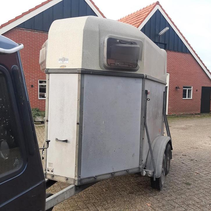 Paardentrailer 2 paards Böckmann, Dieren en Toebehoren, Paarden en Pony's | Overige Paardenspullen, Gebruikt, Ophalen of Verzenden
