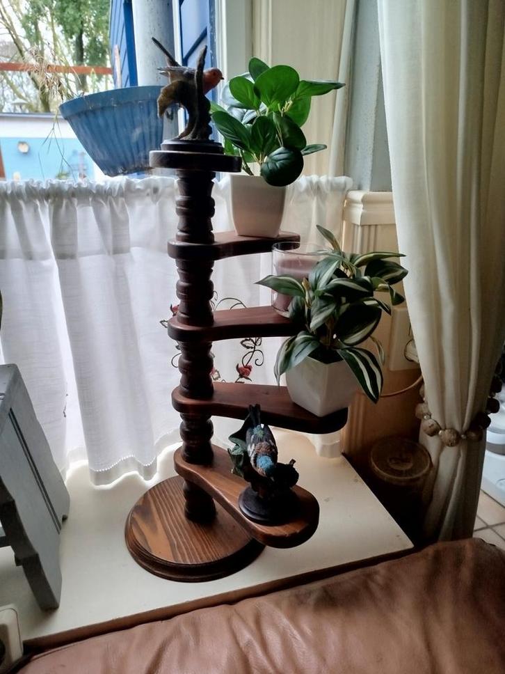 Charmant Miniatuur Bibliotheek Trapje, Huis en Inrichting, Woonaccessoires | Overige, Zo goed als nieuw, Ophalen of Verzenden