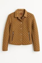 Massimo Dutti licht gewatteerde jas in camel maat 38/40, Kleding | Dames, Maat 38/40 (M), Ophalen of Verzenden, Zo goed als nieuw