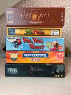 Diverse Bordspellen - Het Pact, Anubis, Wie Wat Waar, Een of twee spelers, Ophalen of Verzenden, Gebruikt