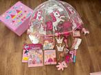 Roze Prinsessen Opbergdoos met veel leuke Spulletjes, Ophalen, Gebruikt