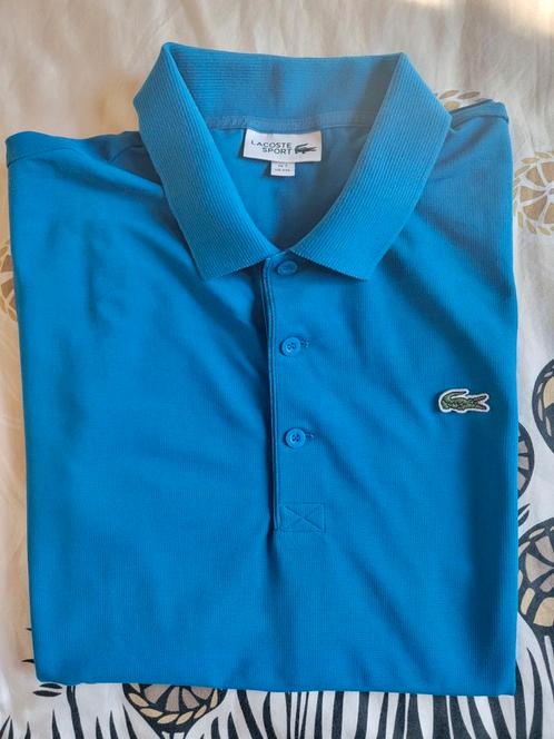 Fantastische, originele, NIEUWE Lacoste Sport polo XXL, Fr.7, Kleding | Heren, Polo's, Nieuw, Overige maten, Blauw, Ophalen of Verzenden