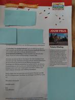 4 kaartjes Efteling 7 of 8 februari, Tickets en Kaartjes, Drie personen of meer, Ticket of Toegangskaart