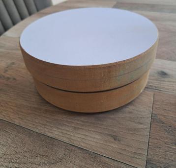 Boetseerschijf MDF Ø 20 cm beschikbaar voor biedingen