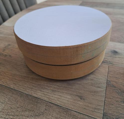 Boetseerschijf MDF Ø 20 cm, Hobby en Vrije tijd, Knutselen, Zo goed als nieuw, Materiaal, Ophalen of Verzenden