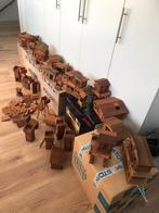 Western, houten stadje, Western Town, SHG, antiek speelgoed., Ophalen, Gebruikt