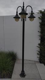 Dolce 3-lichts Retro Tuin verlichting Lantaarnpaal 3 lampen, Gebruikt, Staande lamp, Ophalen of Verzenden, Netvoeding