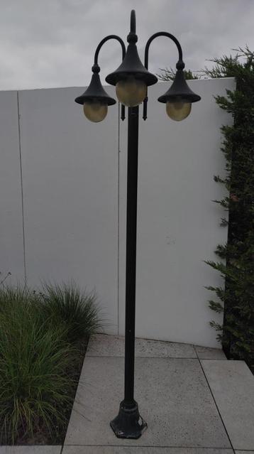 Dolce 3-lichts Retro Tuin verlichting Lantaarnpaal 3 lampen beschikbaar voor biedingen