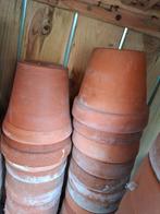 10 stuks terras cotta planten potjes, Tuin en Terras, Bloempotten, Ophalen of Verzenden, Gebruikt, Rond, Minder dan 25 cm