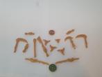 Losse lego Ninjago gouden accessoires., Ophalen of Verzenden, Zo goed als nieuw, Losse stenen, Lego