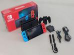 Nintendo Switch met gratis accessoires, Met 2 controllers, Gebruikt, Ophalen of Verzenden, Switch Original