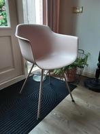 4 mat roze kuipstoelen, Ophalen, Zo goed als nieuw, Overige kleuren, Kunststof