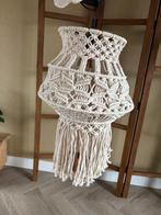 Macramé hanglamp – boho / naturel, Ophalen, Gebruikt, Bohemian, Minder dan 50 cm