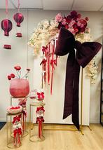 Backdrop met pilaren te huur - Perfect voor evenementen!, Hobby en Vrije tijd, Feestartikelen | Verhuur, Ophalen, Nieuw, Overige