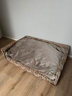 Rotan hondenmand met kussen te koop, NIEUW, Ophalen, Zo goed als nieuw, Stof
