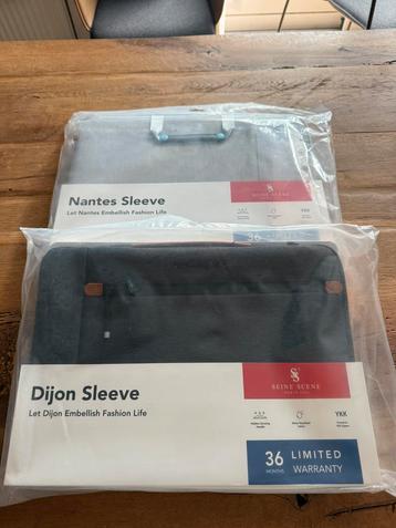 2x nieuwe Laptop Sleeves (Nantes & Dijon) – SEINE SCENE beschikbaar voor biedingen