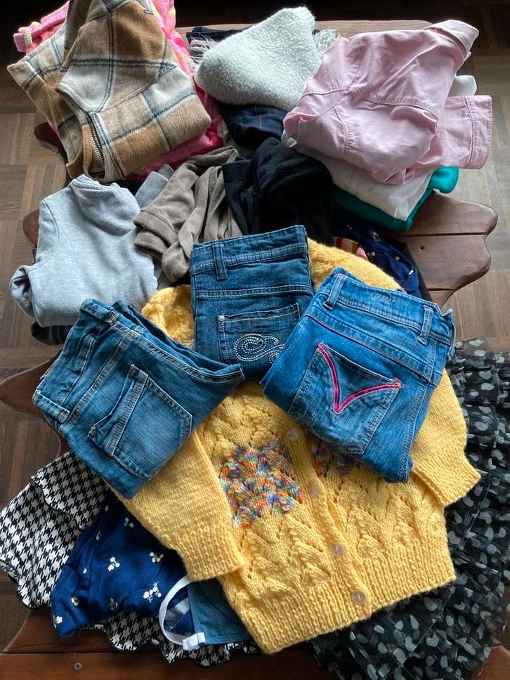 Leuk Kledingpakket Meisje 122/128/134, Kinderen en Baby's, Kinderkleding | Maat 122, Gebruikt, Meisje, Ophalen of Verzenden