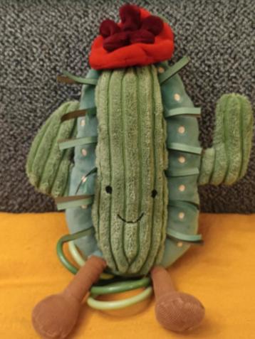 Cactus merk Jellycat met knisperfolie rinkeltje rammelringen beschikbaar voor biedingen