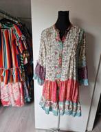 Ibiza jurk boho Dames flared jurk 100% ZIJDE NIEUW free size, Kleding | Dames, Jurken, Ophalen of Verzenden, Nieuw, Maat 38/40 (M)