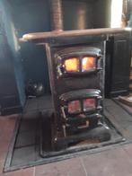driegaats kachel, Huis en Inrichting, Kachels, Ophalen, Gebruikt, Elektrisch, Houtkachel