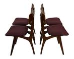 Vintage eetkamerstoelen teak design jaren 60, Vintage, Gebruikt, Vintage, Vintage