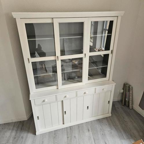 Buffetkast wit, Huis en Inrichting, Kasten | Buffetkasten, Zo goed als nieuw, 25 tot 50 cm, Ophalen