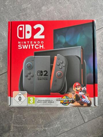 Nintendo Switch 2 + Mario Kart World (Nieuw + Garantie) beschikbaar voor biedingen
