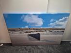 Canvas Schilderij Strand - 80x120 cm, Ophalen, 50 tot 75 cm, 100 tot 125 cm, Print