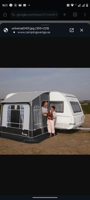 isabella universal 240 winter voortent/deeltent beschikbaar voor biedingen