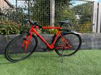 Elops Stadsfiets Single Speed Oranje, Fietsen en Brommers, Ophalen, Algemeen, Overige typen, Zo goed als nieuw