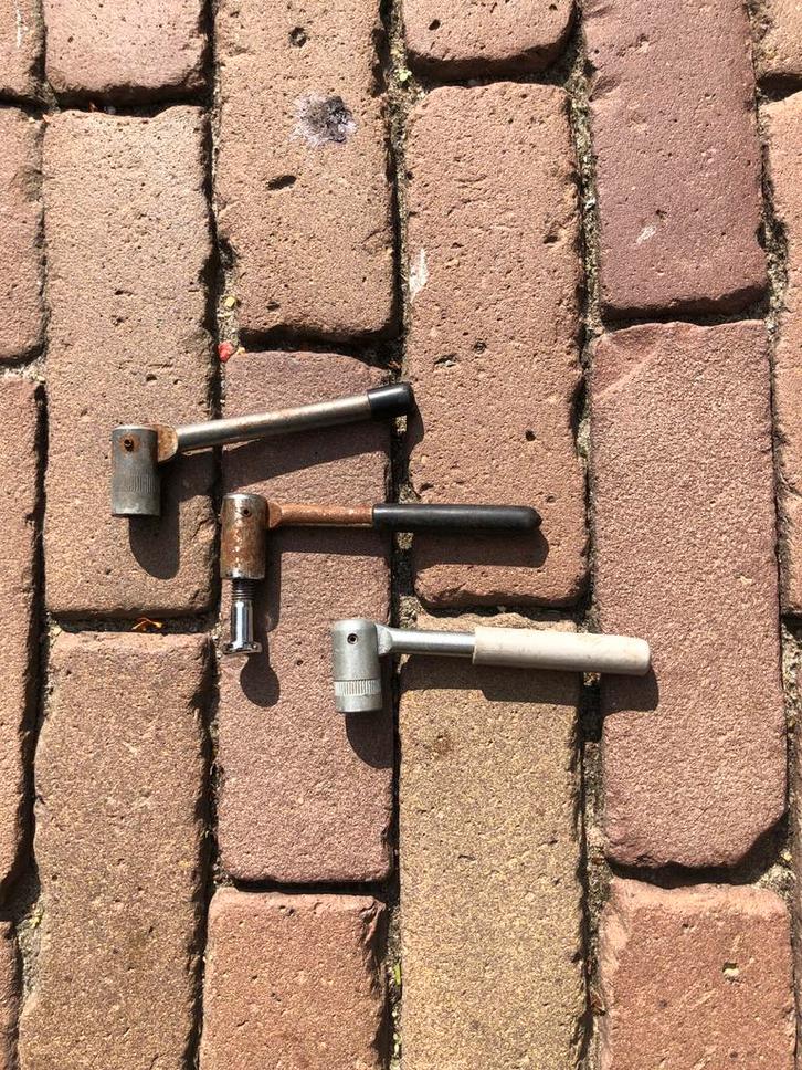 Vintage snelspanners - Set van 3, Fietsen en Brommers, Brommeronderdelen | Oldtimers, Gebruikt, Overige typen, Ophalen of Verzenden