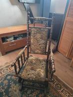 Schommelstoel, Huis en Inrichting, Stoelen, Ophalen of Verzenden, Gebruikt, Wit, Eén