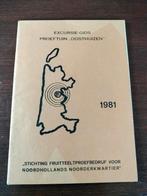 Excursiegids Proeftuin Oosthuizen 1981, Overige typen, Ophalen of Verzenden, 1800 tot 2000, Nederland