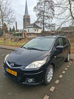 Mazda 5 1.8 2008 Zwart, 7 persoons, trekhaak, handgeschakeld, Auto's, Mazda, Stof, Zwart, 4 cilinders, 7 stoelen