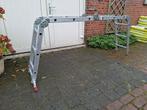 Goede multifunctionele vouwladder/ knikladder!, Ophalen of Verzenden, Gebruikt, Trap, 2 tot 4 meter