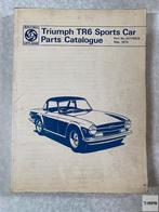Triumph TR6 Sports Car Parts Catalogue 1973 Engels, Ophalen of Verzenden